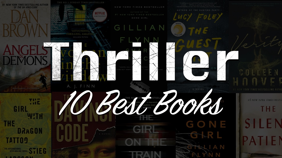 10 Best Thriller Books of All Time Booktorium