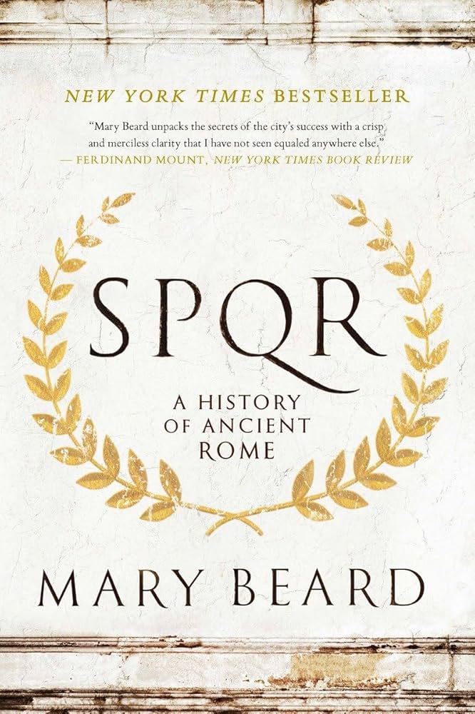 best books on the roman empire spqr