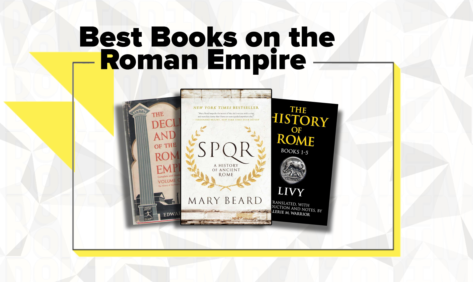 roman empire best books