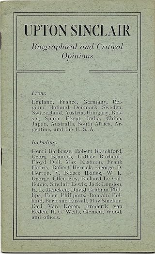 Biographical and Critical Opinions