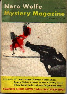 Nero Wolfe Mystery Magazine Volume 1 Number 1, January 1954