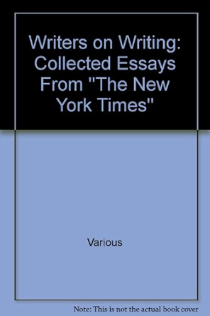 Writers on Writing