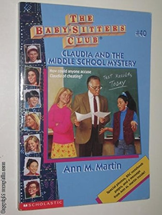 Claudia and the Middle School Mystery