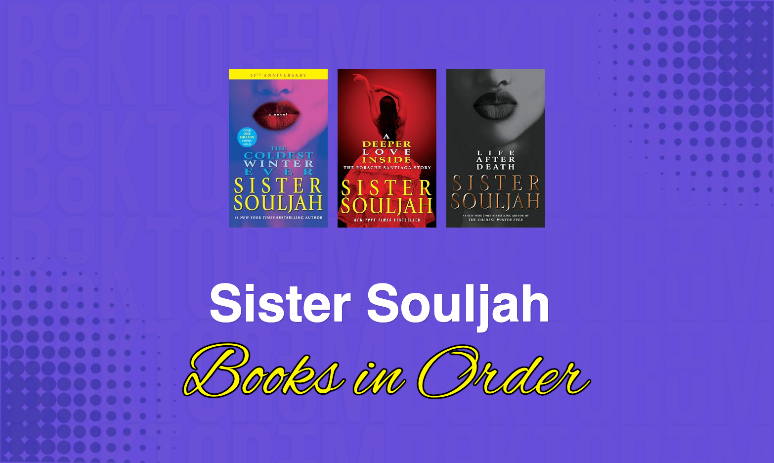 Sister Souljah Books In Order