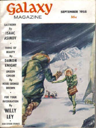 Galaxy Science Fiction, September 1958