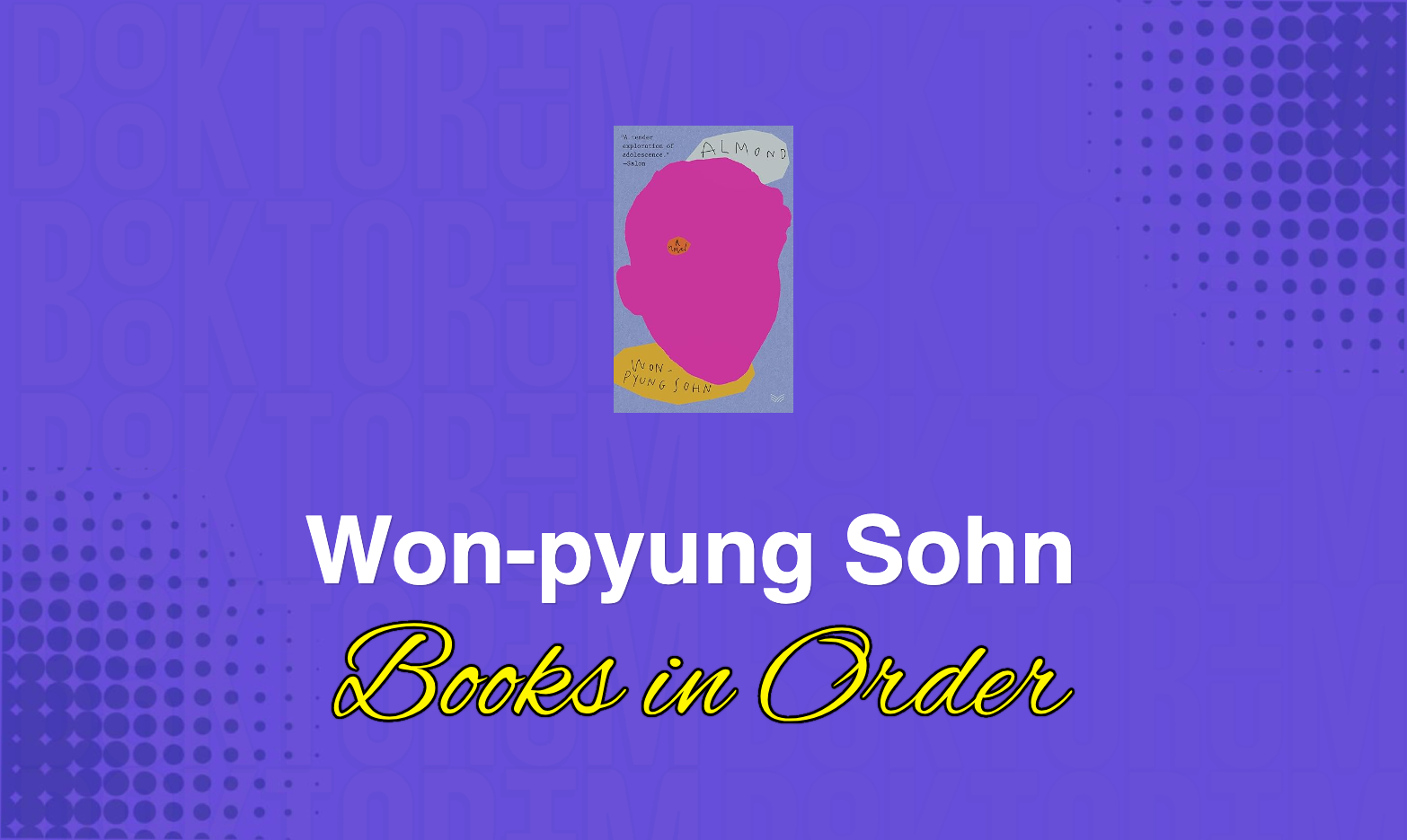 Won-pyung Sohn Books in Order