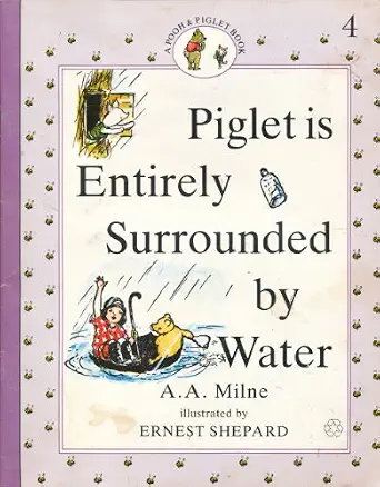 Piglet Is Entirely Surrounded by Water